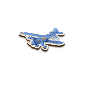 Αεροπλάνο Μπλε Αεροπλανάκι Βάπτιση Αγόρι - Διακοσμητικό Μπομπονιέρας