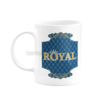 Royal Κεραμική Κούπα για Βάπτιση Αγόρι