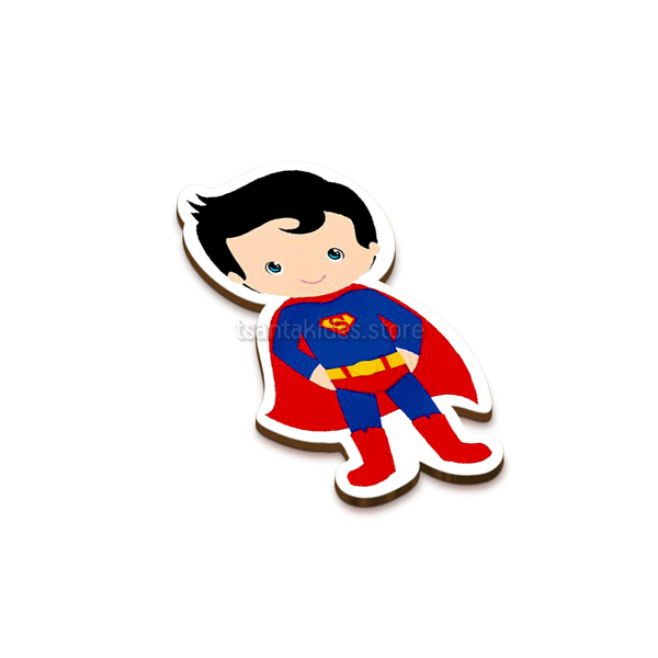 Superman Super Heroes Βάπτιση Αγόρι – Διακοσμητικό Μπομπονιέρας
