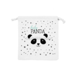 Panda Βάπτιση Αγόρι – Πουγκί Υφασμάτινο με Κορδόνι