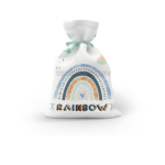 Rainbow Boy Μπομπονιέρα για Βάπτιση Αγόρι σε Πουγκί